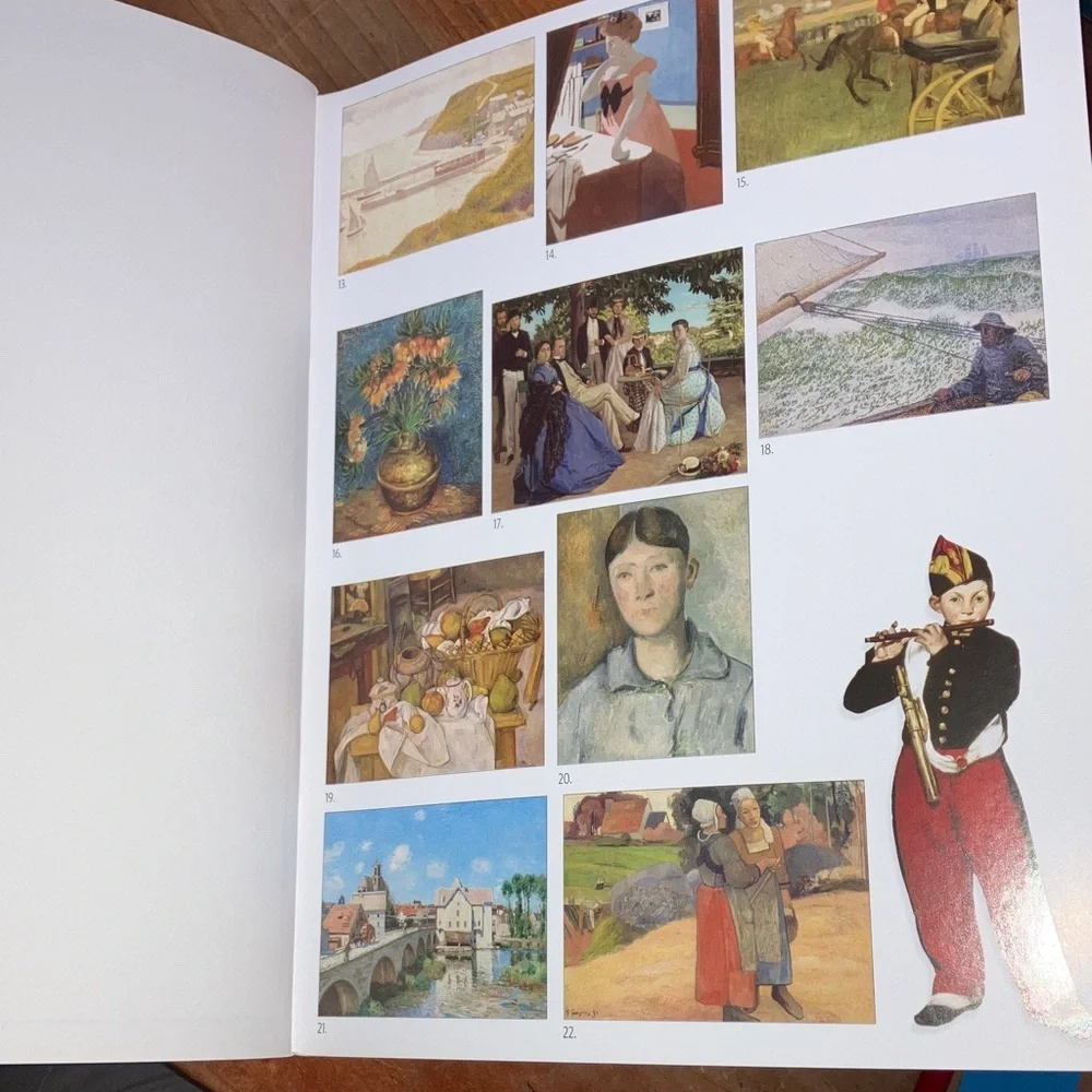 Impressionist Masterpieces Coloring Book - vintage 2010 - Picture 14 of 16